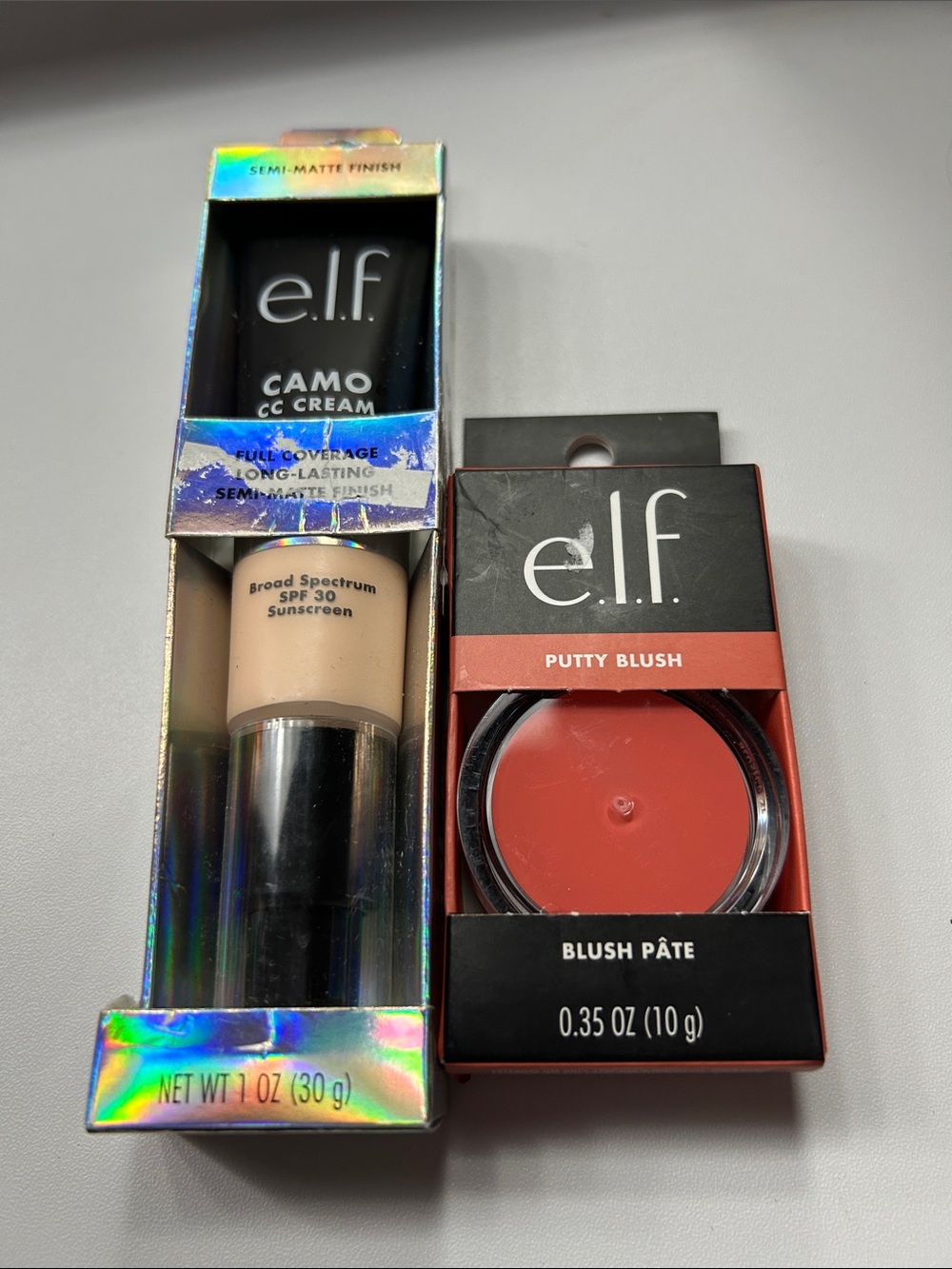 ELF CAMO CC CREAM AND PUTTY BLUSH SET